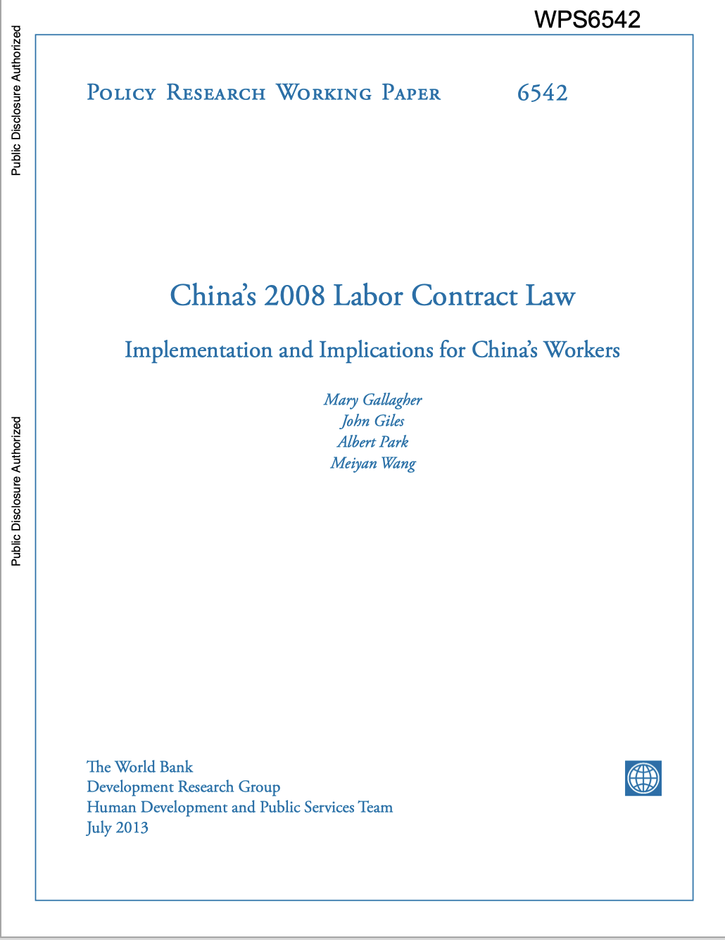 China’s 2008 Labor Contract Law
